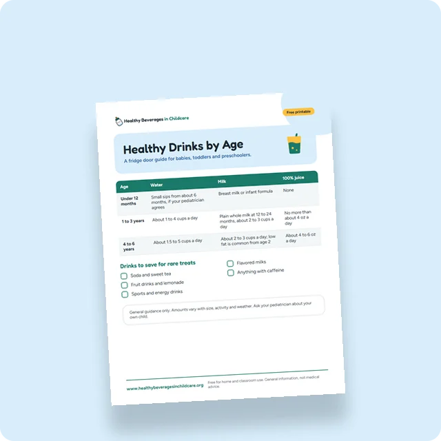 Healthy Drinks by Age preview