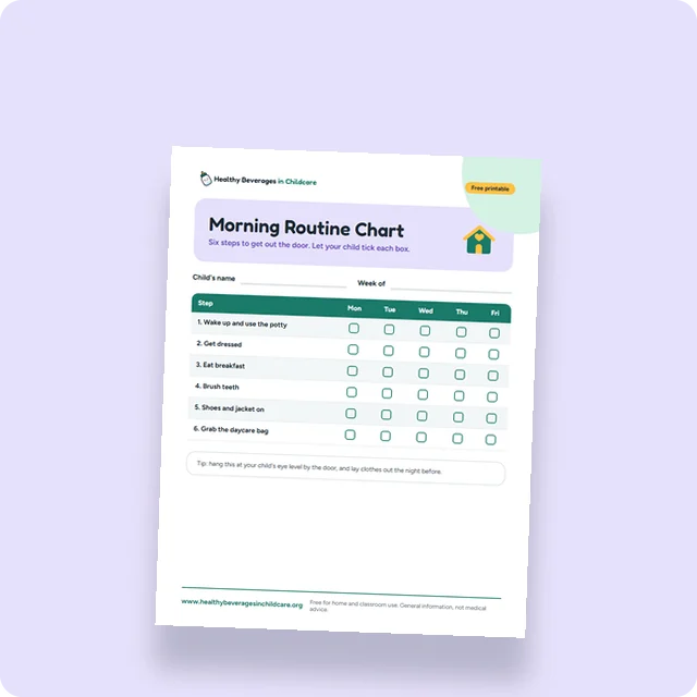 Morning Routine Chart preview